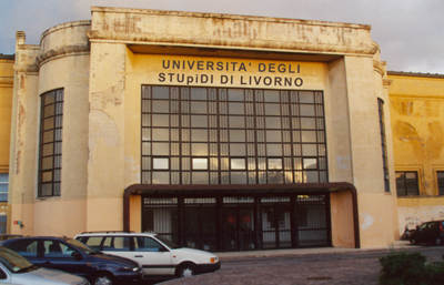 Fotografia della sede della Università di Livorno